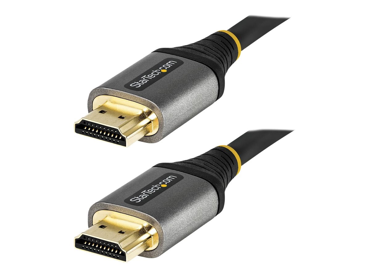 Startech.com 6ft (2m) Hdmi Cable, Certified Ultra High Speed Hdmi Cable 48gbps, 8k 60hz/4k 120hz Hdr10+ Earc, Ultra Hd 8k Hdmi Cable / Cord W/tpe Jacket, For Uhd Monitor/tv/display - Dolby