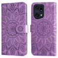 thumbnail image 1 of Funda tipo cartera GANGXUN para OPPO Find X5 Pro , diseño girasol, cuero PU, soporte, cierre magnético, tarjetero, 1 of 5