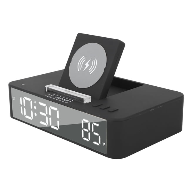Reloj despertador digital Jadeshay con espejo 10 W diseño elevado