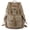 Olive, variant on Canvas Backpack Vintage Style Day Pack for Men and Women, Khaki Small