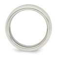 thumbnail image 2 of Sterling Silver 7mm Beveled Edge Size 12.5 Band QBEC070, 2 of 5