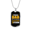 Military Chain (Gold), variant on Proud Dad Wonderful Bitcoin Crypto Dog Tag Necklace Stainless Steel 24" Chain Silver Tone or Gold Tone