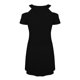 thumbnail image 5 of Vestido suelto de manga corta con hombros descubiertos informal de Color sólido Sexy informal de verano a la moda para mujer Pompotops  ghjkhdj15149, 5 of 5
