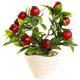 thumbnail image 1 of Bonsái de frutas, flores falsas, decoraciones artificiales creativas para el hogar, plantas verdes de simulación, 1 of 6