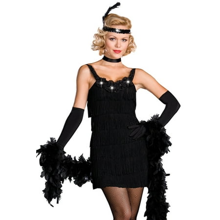 Dreamgirl Sexy 20s Jazz Fringe Flapper Dress Halloween Costume