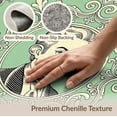 thumbnail image 6 of ODIKA Funky Men Bold Currency Motif Bathroom Designer Anime Graphic Flowing Dynamic Foldable Easy Care for Queen Size Bedroom, Under Bed, Master Suite, 6 of 7