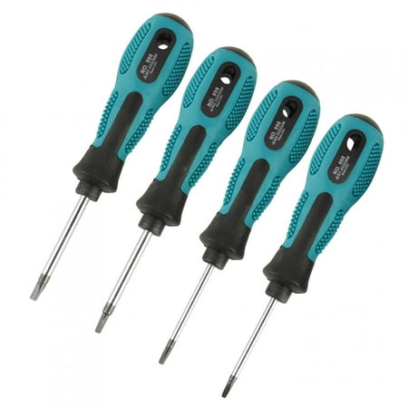 

Tebru TA Screwdriver 4pcs Screwdriver Set with Magnetic Multifunctional Hand Tool Head Screwdriver