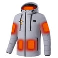 thumbnail image 3 of LOVZFMLL Vestes pour Hommes Haut Décontracté Col Rond Tricoté Faux Manches Longues Col Rond Manteau Chauffant Haut/chemise, 3 of 6