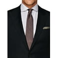 thumbnail image 3 of Mens Ticket Pocket 2-piece Charcol Wool Modern Fit Suit DTI, 3 of 6
