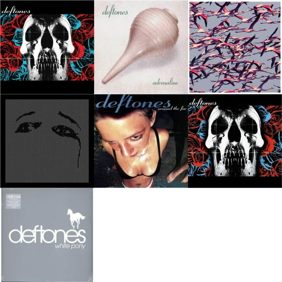 Deftones (X) (20Th Anniversary/Ruby Red LP Vinyl) & Adrenaline & Gore (White LP Vinyl) & Ohms & Around The Fur (180G) & Deftones & White Pony