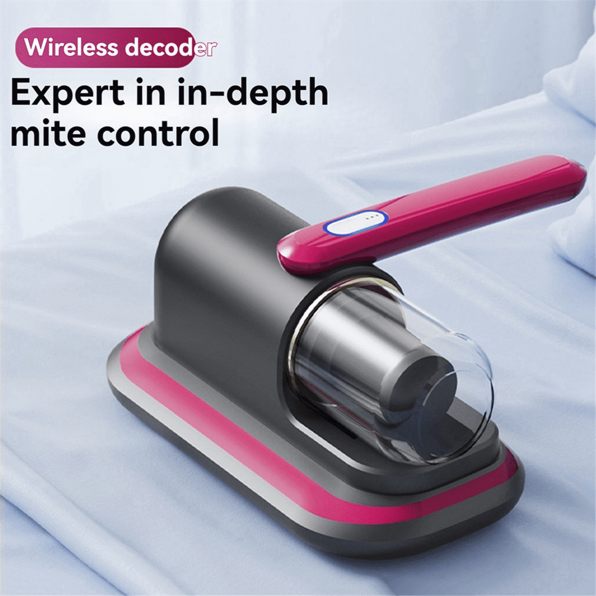 Vacuum Cleaner Mite Removal Wireless Portable Instrument Handheld Vacuum Mite Eliminator Dust-Collecter Cleaning Machine
