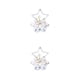thumbnail image 1 of Toystoory Christmas Pendant Star Bell DIY Window Decor Reusable Elegant Decoration Door Xmas Themed Decorative Wall Atmospheres Blanco 2Conjunto, 1 of 6