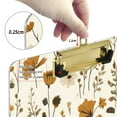 thumbnail image 6 of FORMRS Acrylic Clipboard with Low Profile Clip Standard A4 Letter Size, 12.5" x 9", Minimalist Flower Pattern, 6 of 8