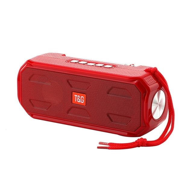 Speaker Bluetooth V5.0 Outdoor Camping Soundbar Portable Wireless Flashlight Loudspeaker Gray