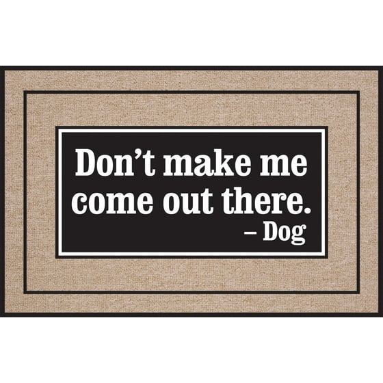 swim to me puppy walmart quot don t make me come out there quot welcome mat walmart swim to me puppy walmart quot don t make me come out there quot welcome mat walmart