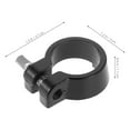 thumbnail image 2 of COMPUKAS Metal Cymbal Stand Clamp Mount Accessory Black Drum Rack Attachment for Secure and Intense Piece, 2 of 8