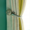 thumbnail image 2 of Sujetadores de cortinas Zulema para alzapaños de cortinas Plata Gancho de lazo de la cortina, 2 of 8