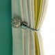 thumbnail image 3 of 2 ganchos decorativos para sujetar cortinas de estilo nórdico ahuecados Plata, 3 of 9