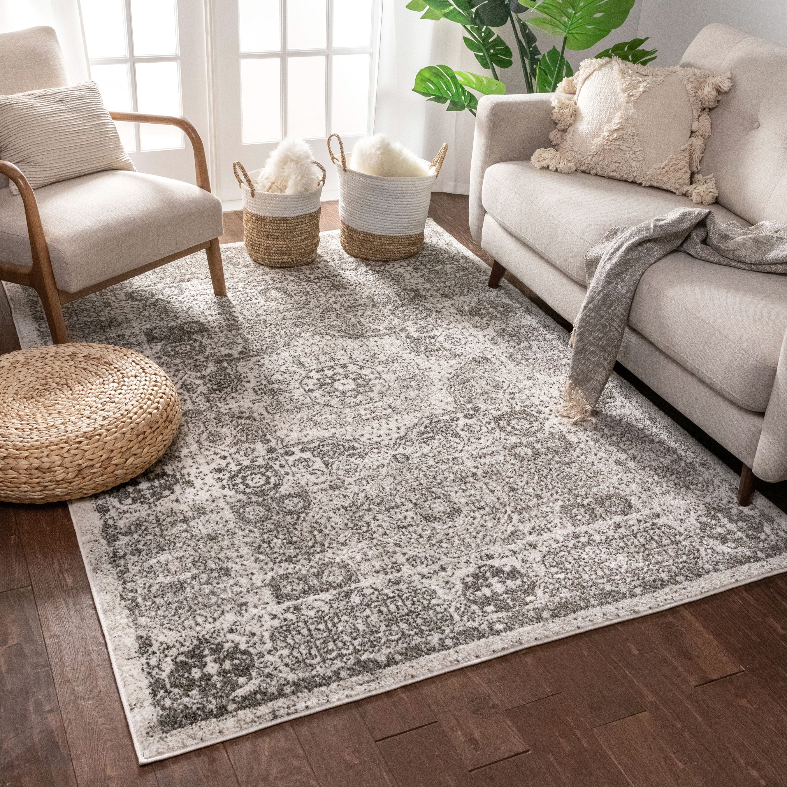 millie hand woven ivory area rug