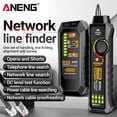 thumbnail image 2 of ANENG M469A Network Cable Finder Multifunctional Cable Finder Anti-Interference Testing Instrument Find Break Point of Network Line And Check Line, 2 of 5