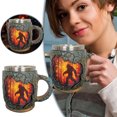 thumbnail image 2 of Unique Resin Decorative Stove Mug For Home Interior With Design Room, 2 of 6