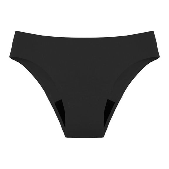WREESH Women's Twist-Front Bikini Bottoms - Moderate High Cut Ruched Swimsuit Bottom for Pool & Beach Black