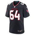 thumbnail image 2 of Men's Nike Nick Broeker  Navy Houston Texans Team Game Jersey, 2 of 3
