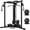 Black Machine/70LB Weight Plates, variant on ALLVIATE Cable Crossover Machine with High and Low Pulley System, Functional Trainer with Pull Up Bars and Optional Bundle, Cable Machine for Home Gym Power Workout,Black