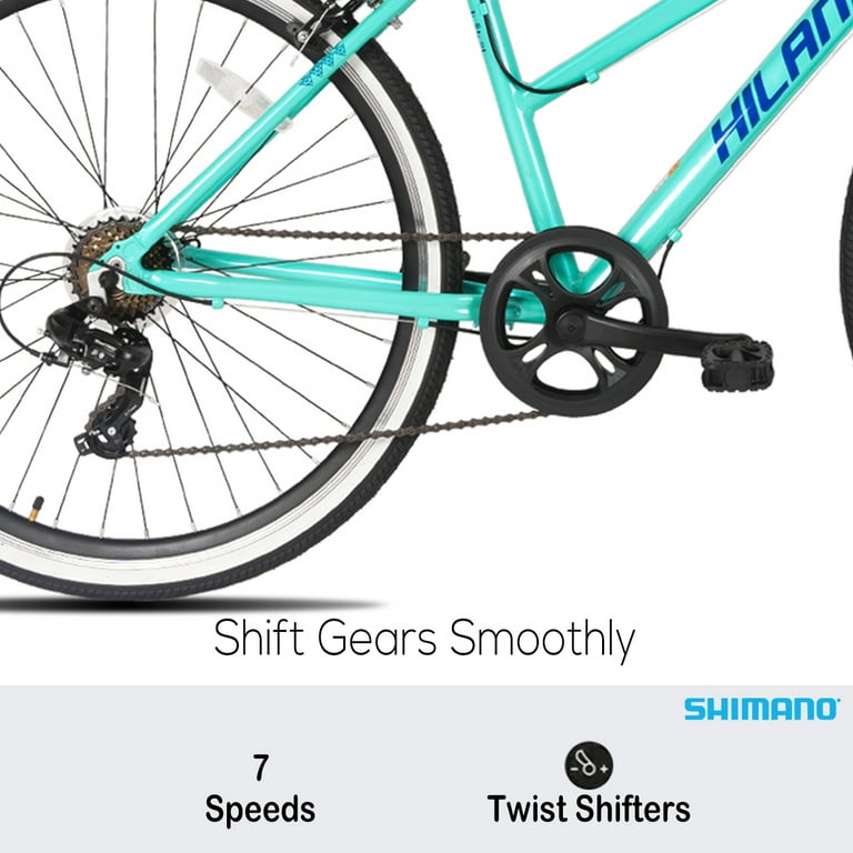Walmart bikes womens hybrid hotsell