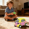 thumbnail image 4 of Remote Control Cars for 3-4 Years, Fruit Shaped RC Cars with Lights, 4-Way Directional Toy Vehicles, Cute Car , Drop Resistant Remote Control Toys, 4 of 6