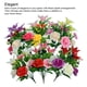 thumbnail image 4 of Ounissouiy 2 piezas precio asequible hermosa decoración de flores para festivales ramo de flores artificiales decoraciones decoración del hogar Kits de decoración para fiestas rojo, 4 of 6