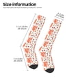 thumbnail image 5 of Fotbe Squirrel And print Women's Men's Novelty Crew Socks Cotton Socks Knee High Socks for Walking,Running,Nurses,Pregnancy, 5 of 9