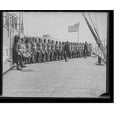 thumbnail image 2 of Historic Framed Print, U.S.S. New York, marine guard, 17-7/8" x 21-7/8", 2 of 9