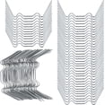 thumbnail image 1 of Harbor Freight 100 Mini Stainless Steel W Type Leaf Spring Clips for Greenhouse Glass Pane Fixing, 1 of 7