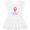 AA-White, variant on Inktastic Grammy's Lil Sweetheart Girls Toddler Dress