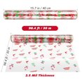 thumbnail image 3 of LEEYNEER Cellophane Paper Flower Wrapping Wrapper Santa Extra Thick for Gift Transparent, 3 of 6