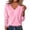 Pink A2, variant on Edvintorg Plus Size Sweaters for Women Long Sleeve Collared Half Zip Lightweight Knit Pullover Top Womens Clothing S-3XL Pink
