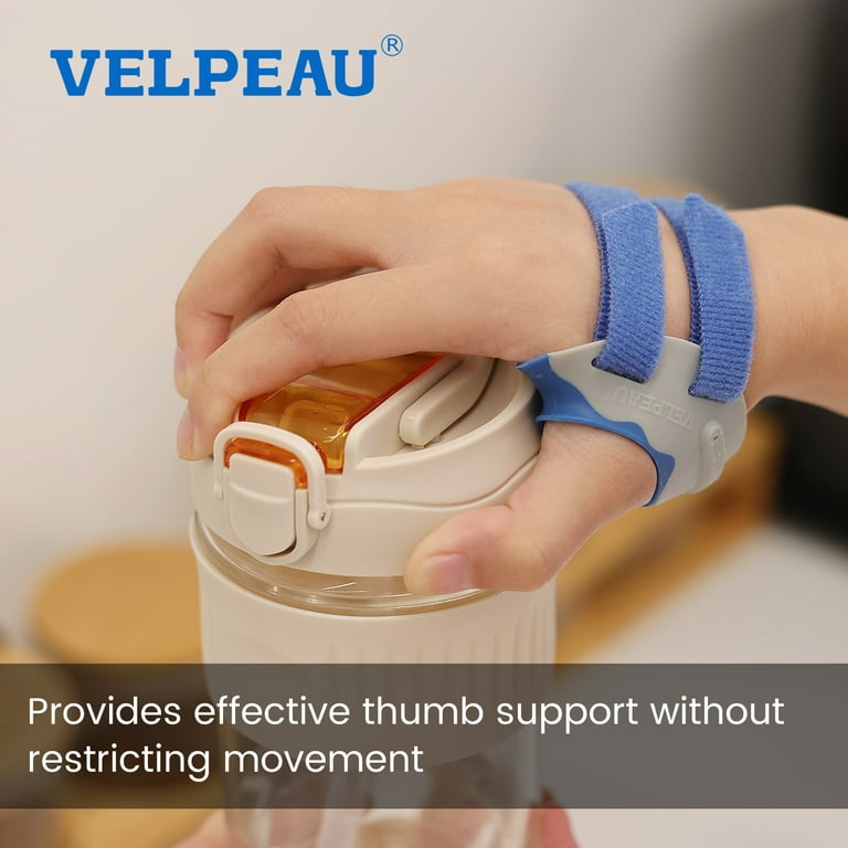 VELPEAU Adjustable Thumb Support Brace - CMC Joint Stabilizer Orthosis,  Unisex