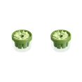 thumbnail image 3 of Injueey Molde de helado DIY reemplazo Color sólido 8 rejilla Triangular antiadherente lavable accesorios de molde de cocina para el hogar Verde 2Conjunto, 3 of 6