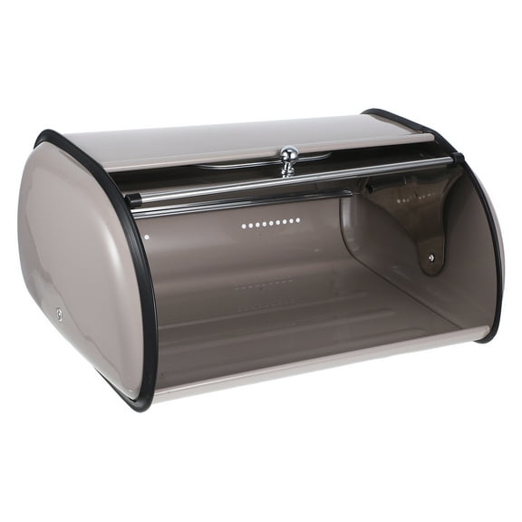 Stainless Steel Bread Box with Window for Kitchen Counter Storage Inch