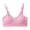 Pink, variant on Cozy Adjustable Bra Comfort Wirefree Seamless Bra with Embedded Pad for Women