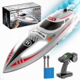 thumbnail image 1 of Gps Rc Remote Control Boat for Lake River & Pool with Cruise-Control for Adults & Kids, 1 of 5