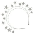 thumbnail image 2 of Diadema con estrellas y diamantes de imitación brillantes para bodas y cumpleaños, 2 of 8