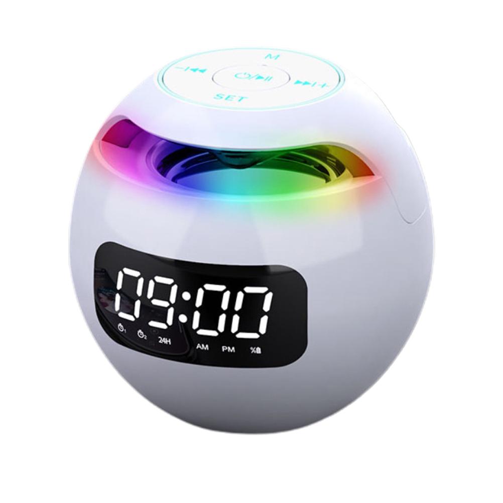 Alarm Clock Radio Bluetooth Speaker Noise Reduction Practical Bedside