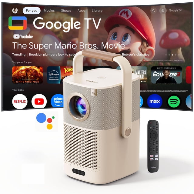 Proyector exterior Yaber T2 Plus GTV con batería 1080P WiFi