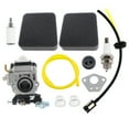 thumbnail image 3 of Carburetor For Husqvarna 145BT Walbro WYK74 Kawasaki TE45DX Blower w Air Filter, 3 of 6