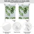 thumbnail image 4 of Sigee Watercolor Green Leaves for Live Happy Decorative Small Garden Flag,Double Sided Yard Flags Holiday Garden Flags for All Seasons, 4 of 9