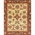 thumbnail image 1 of Ahgly Company Indoor Rectangle Abstract Chrome Gold Yellow Oriental Area Rugs, 8' x 10', 1 of 6
