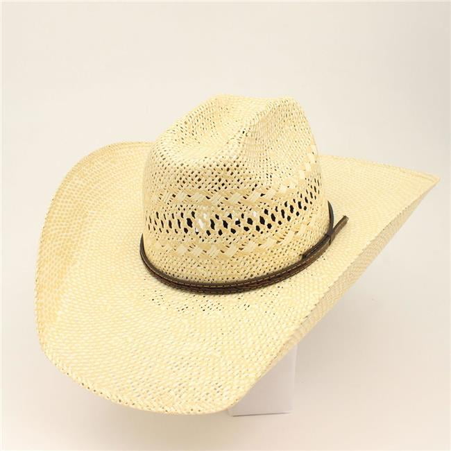 6.875 Twisted Weave Fancy Band Hat 