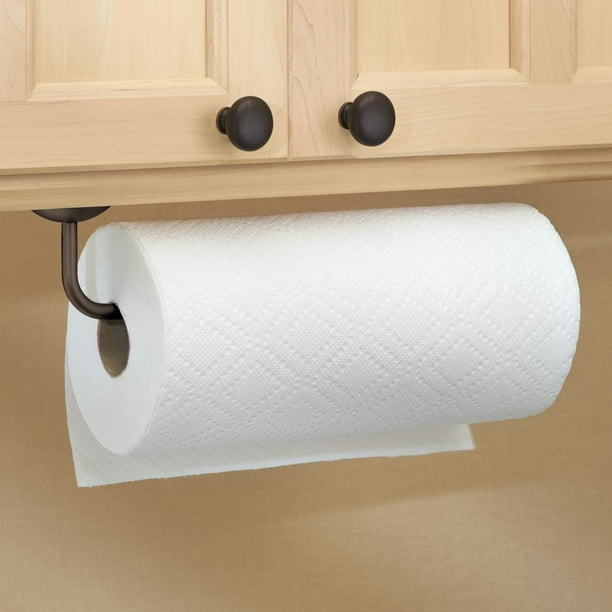 InterDesign Classico Wall Mount Paper Towel Holder, Bronze - Walmart